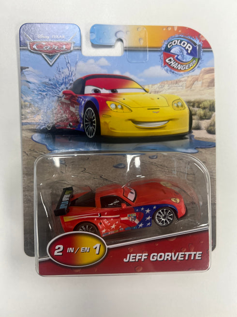 Disney Pixar Cars Colour Change Cars Jeff Gorvette